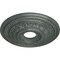 Ekena Millwork Orleans Medallion (Canopies up to 4 5/8"), 17 5/8"OD X 3 5/8"ID X 1 7/8"P, Athenian Green Crackle CM17OLAGC - alternate 4